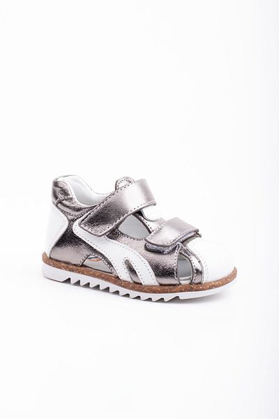 Süperland Genuine Leather Orthopedic First Step Sandals for Baby Girl
