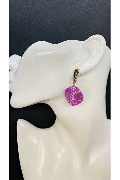 Porsuk Alternatif أقراط نسائية مصنوعة يدوياً من النحاس