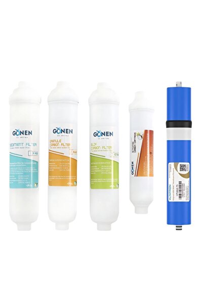 Gönen Su Arıtma Kapalı Kasa Su Arıtma Cihazı 5'li Filtre Takımı -  Vontron Me...