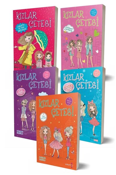 Yakamoz Yayınları Kızlar Çetesi Seti (5 Kitap)