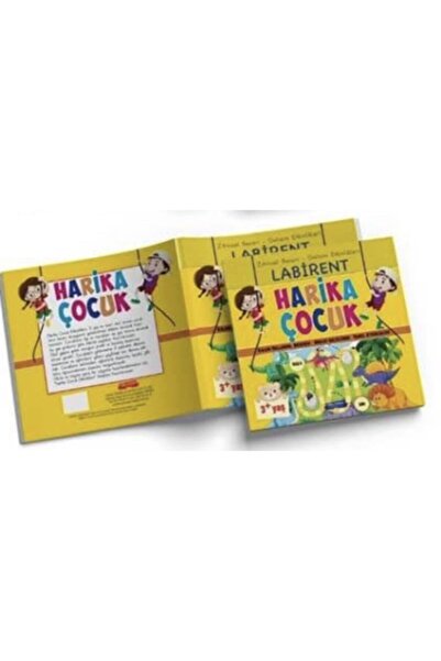 GÖNÜL Harika Çocuk Labirent Etkinlik Kitabı