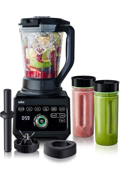 Braun TriForce Power Blend 9, 1600W, 45,000 rpms, TriAction, 18 Functions, Tritan jug - JB 9042