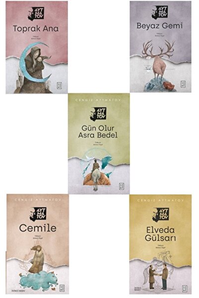Ketebe Yayınları Cengiz Aytmatov Seti 5 Kitap. Toprak Ana-Gün Olur Asra Bedel...