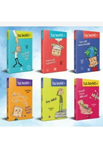 Genç Nesil كل سلسلة 6 كتب مجموعة مع مفتاح الدماغ يوسف عرقوب
