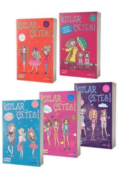 Yakamoz Yayınları Kızlar Çetesi Seti (5 Kitap)
