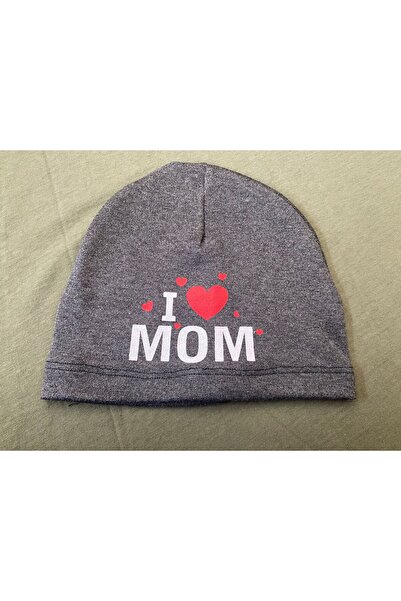 I ??Mom Yazılı Çocuk Şapkası