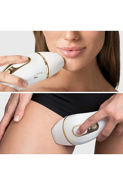 Braun Silk-expert Pro 5 Premium Pouch &  4 Extras Heads, SkinPro 2.0, 2 Sensitive Modes - PL5257