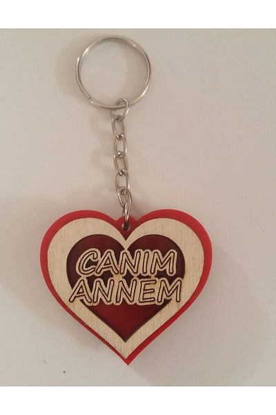 Hira Special Design "Dear Teacher" Wooden Keychain