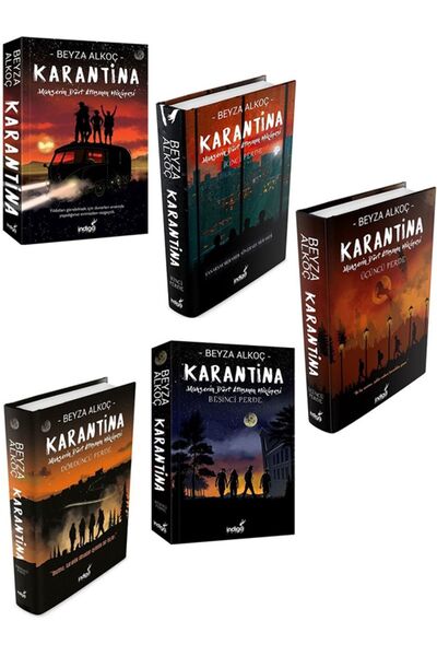 İndigo Kitap Ciltli Karantina Birinci, Ikinci, Üçüncü, Dördüncü Ve Beşinci Pe...