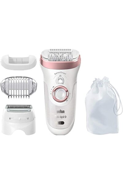 Braun Silk-epil Epilation, Gentle Shave, Easy-to-reach Areas, Wet & Dry, Pressure Guide - Se 9720