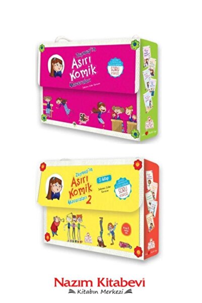 Nesil Çocuk Yayınları Zeynep'in Aşırı Komik Maceraları 1. Ve 2. Set Birlikte ...