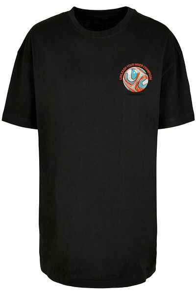 Merchcode Ladies Game Time Grit Oversized Tee