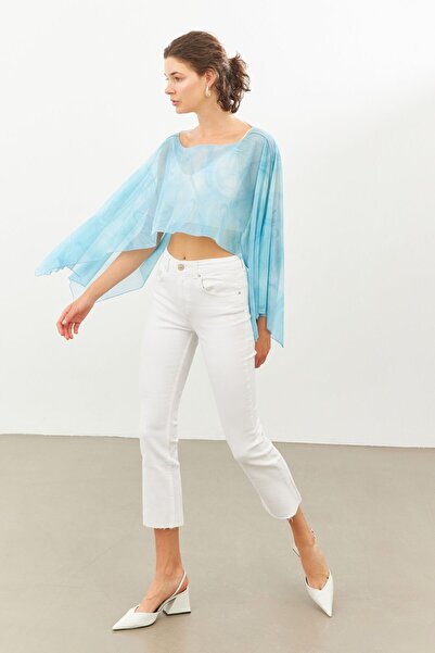 STELLA PULVIS Μπλε μπλούζα Pareo