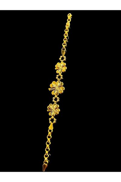 kuyumcu nurettin 9 gr (Gram) Doch Kalemli Yonca Bileklik Yatırımlık 22 Ayar A...