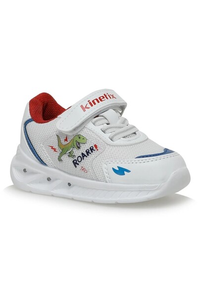 Kinetix 3p Elio 3fx حذاء رياضي للأطفال أبيض - Saks 26-30 أبيض - Saks