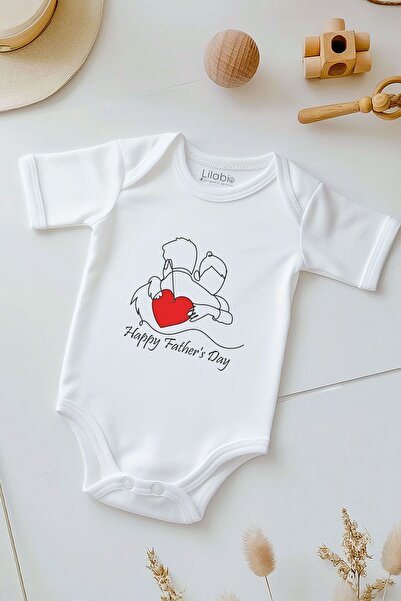 Lilabio Father's Day Baby Bodysuit - 100% Cotton