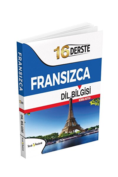 Tercih Akademi Yayınları 16 Derste Fransızca Dilbilgisi Gramer Türkçe Açıklamalı (ENZO KAGIT 2. HAMUR)