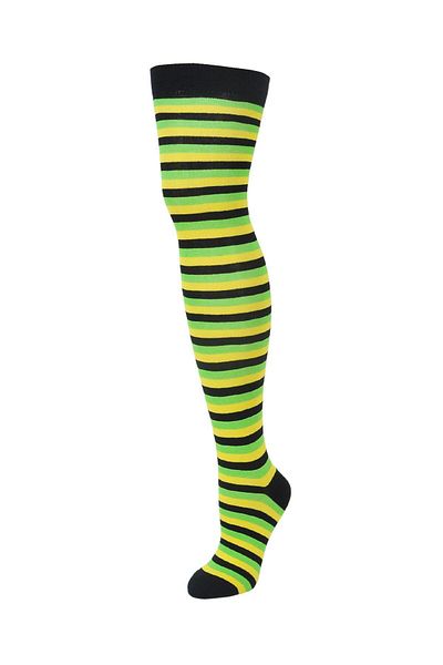 Design Socks Cotton Over-The-Knee Women's Socks - Thin Circles and Patterns