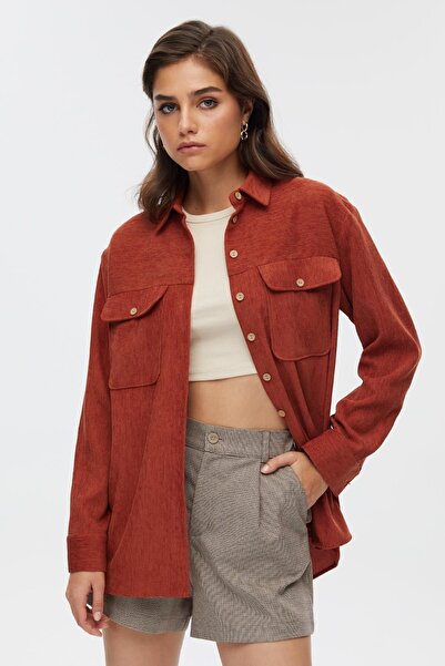 STELLA PULVIS Düğme Detaylı Kadın Gömlek