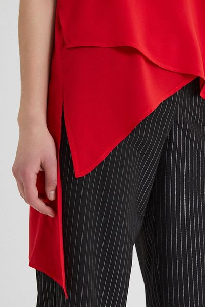 STELLA PULVIS Sleeveless Long Back Blouse