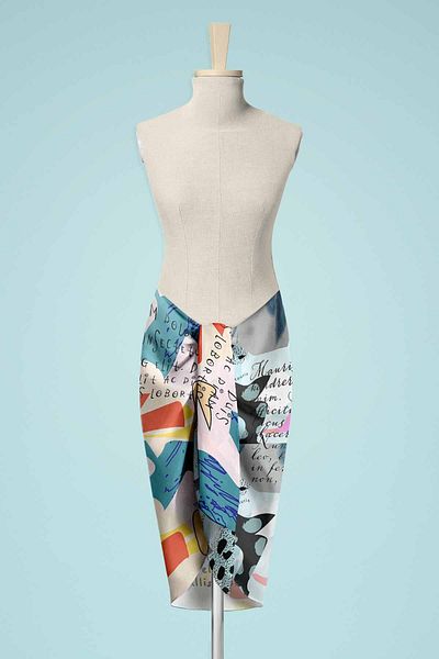 Pilloveland Marcus 100*150 cm - Μήκος Multi Chiffon Pareo Beach Dress με κοντό και μακρύ μήκος εναλλακτική
