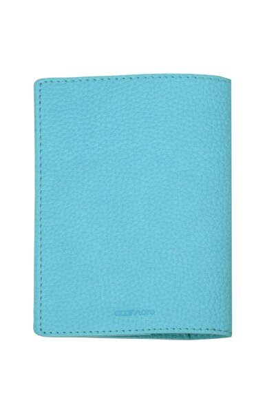 Smyrna Acar Mira Thermo Husa Pașaport Piele Suport Pașaport Albastru