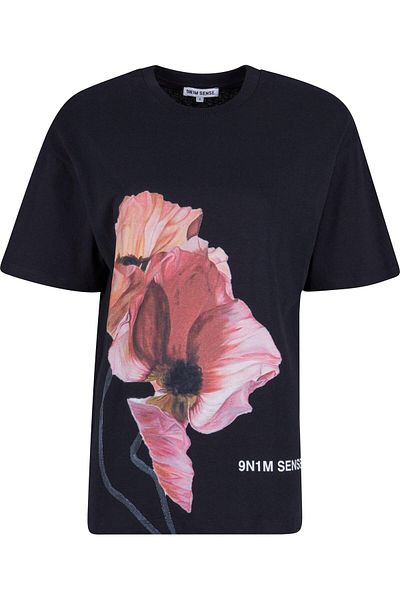 9N1M SENSE W-flower 2 T-shirt