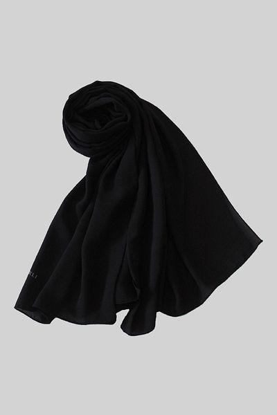 Mısırlı Șal - Negru - Simplu