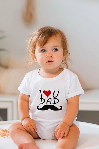 Lilabio 100% Cotton Short Sleeve Baby Bodysuit