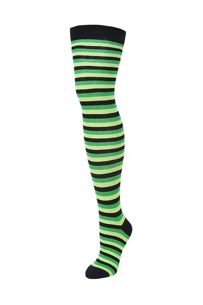 Design Socks Cotton Over-The-Knee Women's Socks - Thin Circles and Patterns