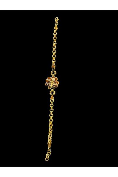kuyumcu nurettin 8 gr (Gram) Doch Kalemli Yonca Bileklik Yatırımlık 22 Ayar A...