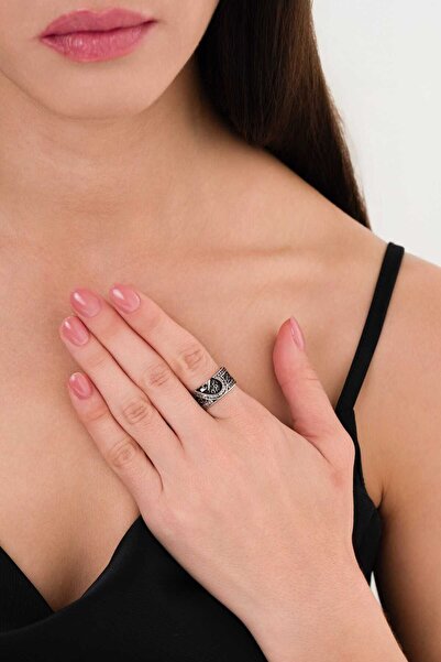 artemis gümüş Yuvamızın Anahtarı Temalı Kalpli Gümüş Çift Alyans Kadınerkek