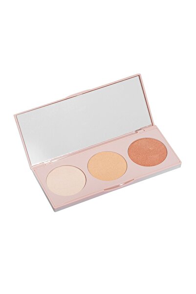 De Luxe Beyu Paris Beyu Deluxe All Nude Highlighter 3 Renkli Palet