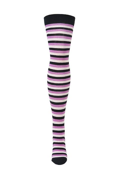 Design Socks Cotton Over-The-Knee Women's Socks - Thin Circles and Patterns