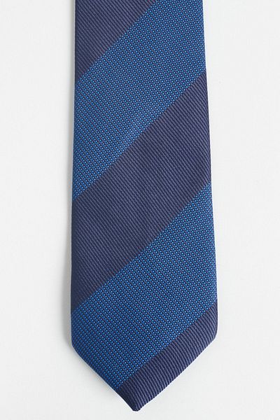 ALTINYILDIZ CLASSICS Men's Navy Blue Patterned Tie