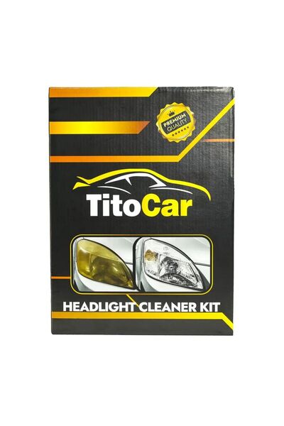 titocarpro TitoCar Far Temizleme Seti