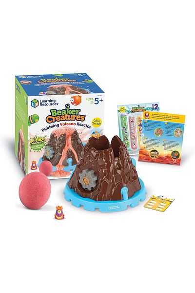 Learning Resources LR-BEAKER CREATURES® مفاعل الفقاعات البركانية