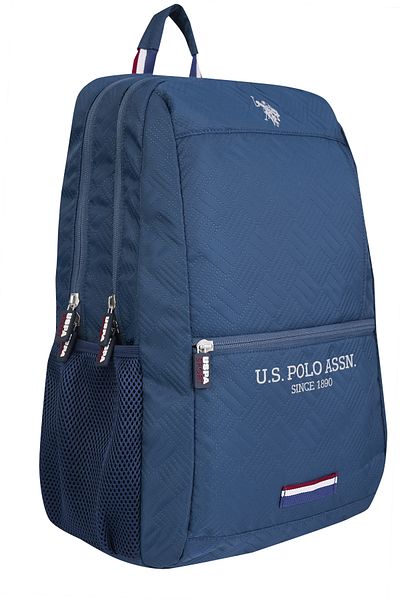 U.S. Polo Assn. US Polo Assn 24328-24327-24326 حقيبة ظهر مدرسية للجنسين - طقم سرير قابل للنفخ للطلاب يوميًا للسفر والعطلات والرياضة والمشي لمسافات طويلة