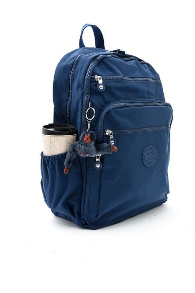 Sanmorris Σχολικό και ταξιδιωτικό σακίδιο πλάτης Navy Blue Color Unisex - Αδιάβροχο, Θήκη Laptop, Μεγάλο Μέγεθος