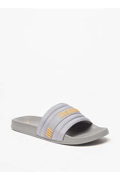 Kappa Men's Logo Detail Slip-On Slide Slippers