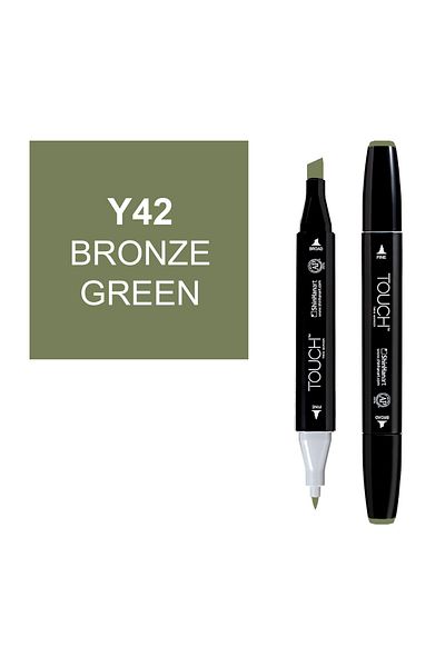 Miona Art Touch Twin Marker Y42 Bronze Green