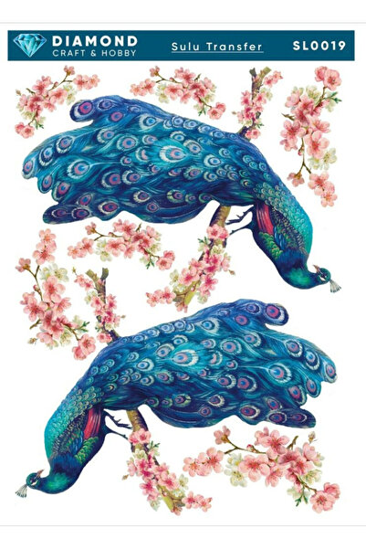 Buhobi Dimaond Sulu Transfer Kağıdı SL0019 25x35cm