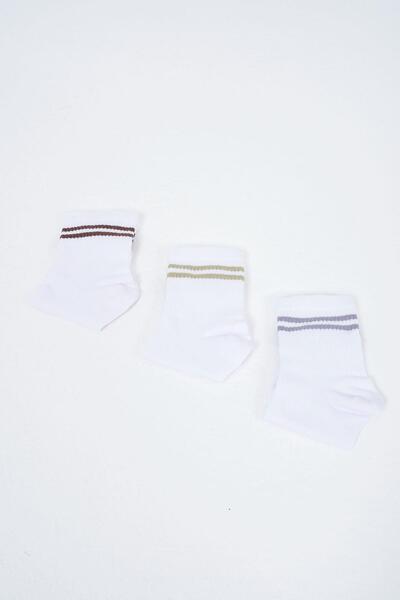 C&City Ανδρικό Σετ κοντό ριγέ 3 τεμαχίων - Αφρός