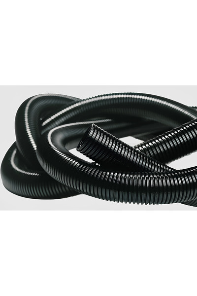 CevHers Flexible Black 12mm Spiral Hose Cable - Slitless and Isolation Pipe