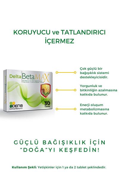 Dens Delta Naturel Delta Betamax 30 Tablet