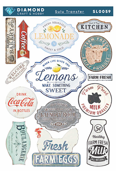 Buhobi SL0059 ورق نقل مائي من ديماوند - 25x35 سم