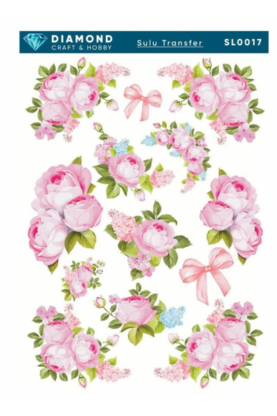 Buhobi SL0017 ورق نقل مائي مقاس 25 × 35 سم من ديماوند