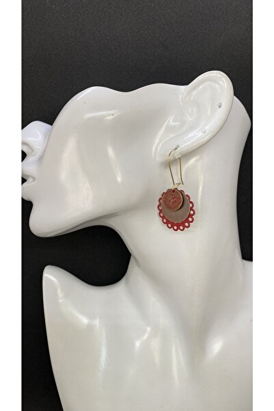 Porsuk Alternatif أقراط نسائية عرقية مصنوعة يدويا