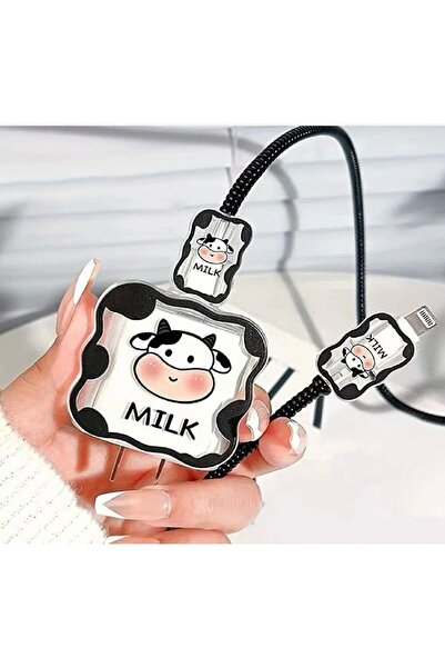 Twinix Şarj Aleti Kablosu Kablo Kordon Koruyucu Spiral Sarma Kılıf Koruma