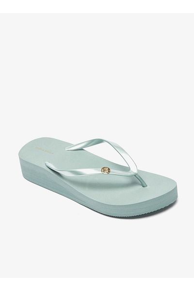 Flora Bella by Shoexpress الوجه يتخبط الصلبة مع الكعب Flatform
